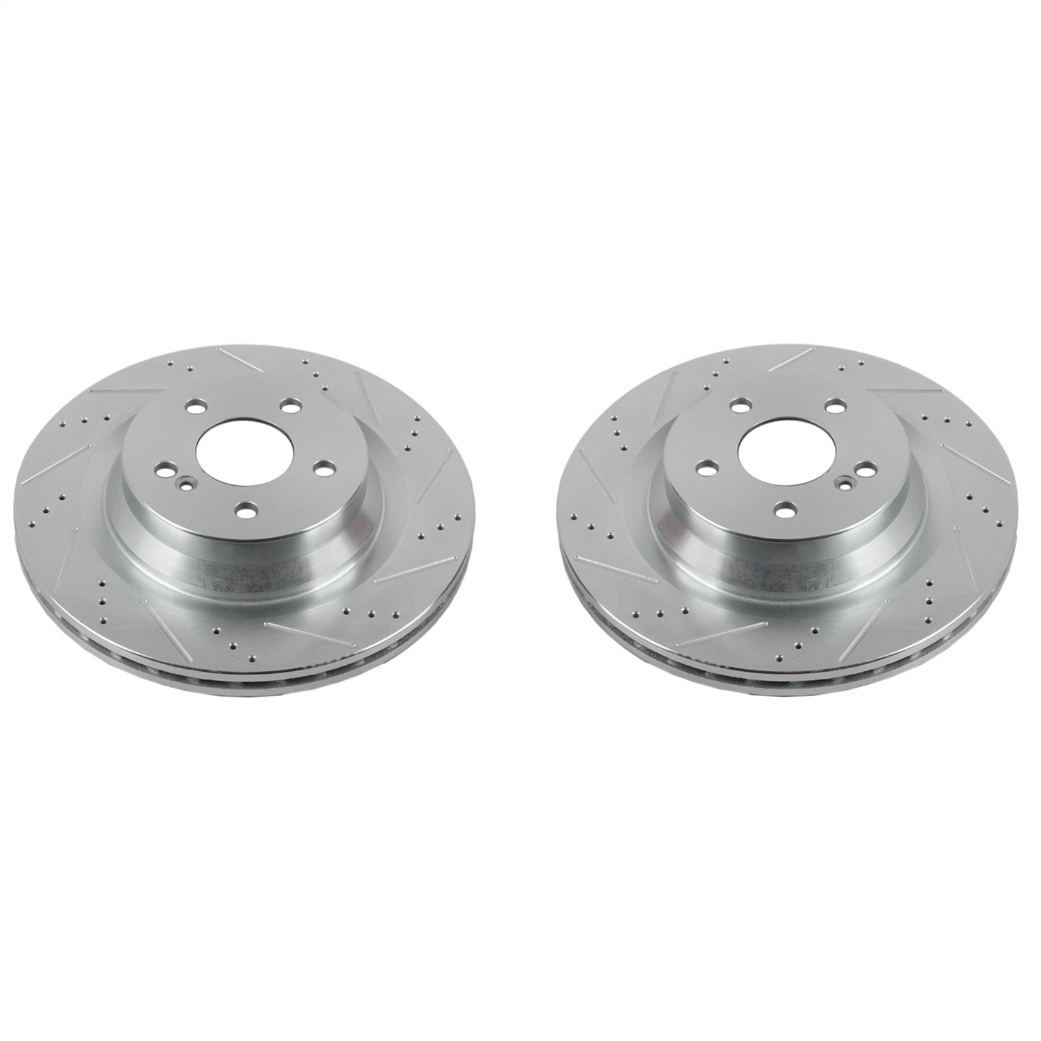 PowerStop Rear Evolution Drilled & Slotted Rotors | Mercedes-Benz CLS550 (12-18) (EBR1451XPR)