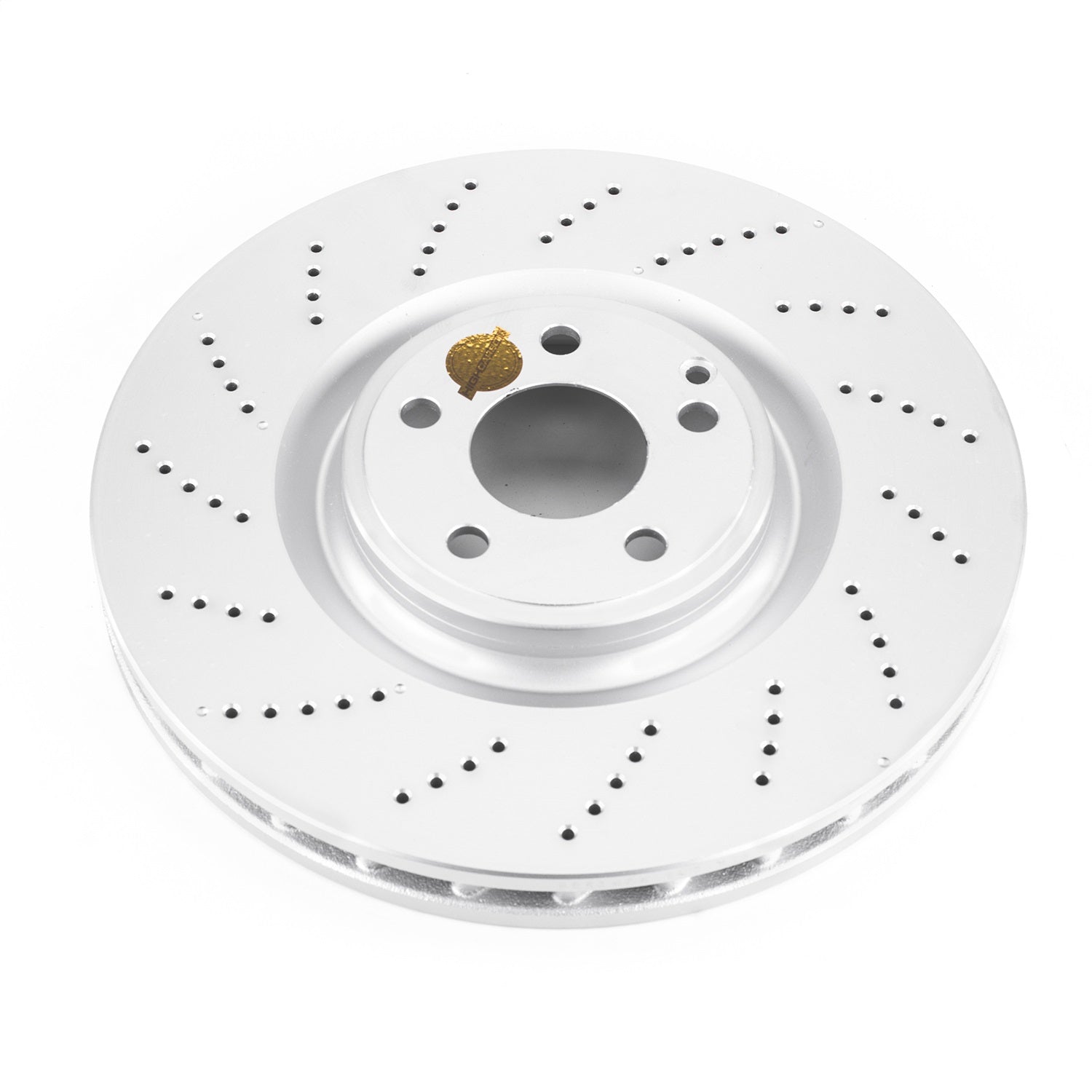 PowerStop Front Evolution High Carbon Geomet Coated Rotor | Mercedes-Benz CLS550 (12-18) (EBR1454EVC)