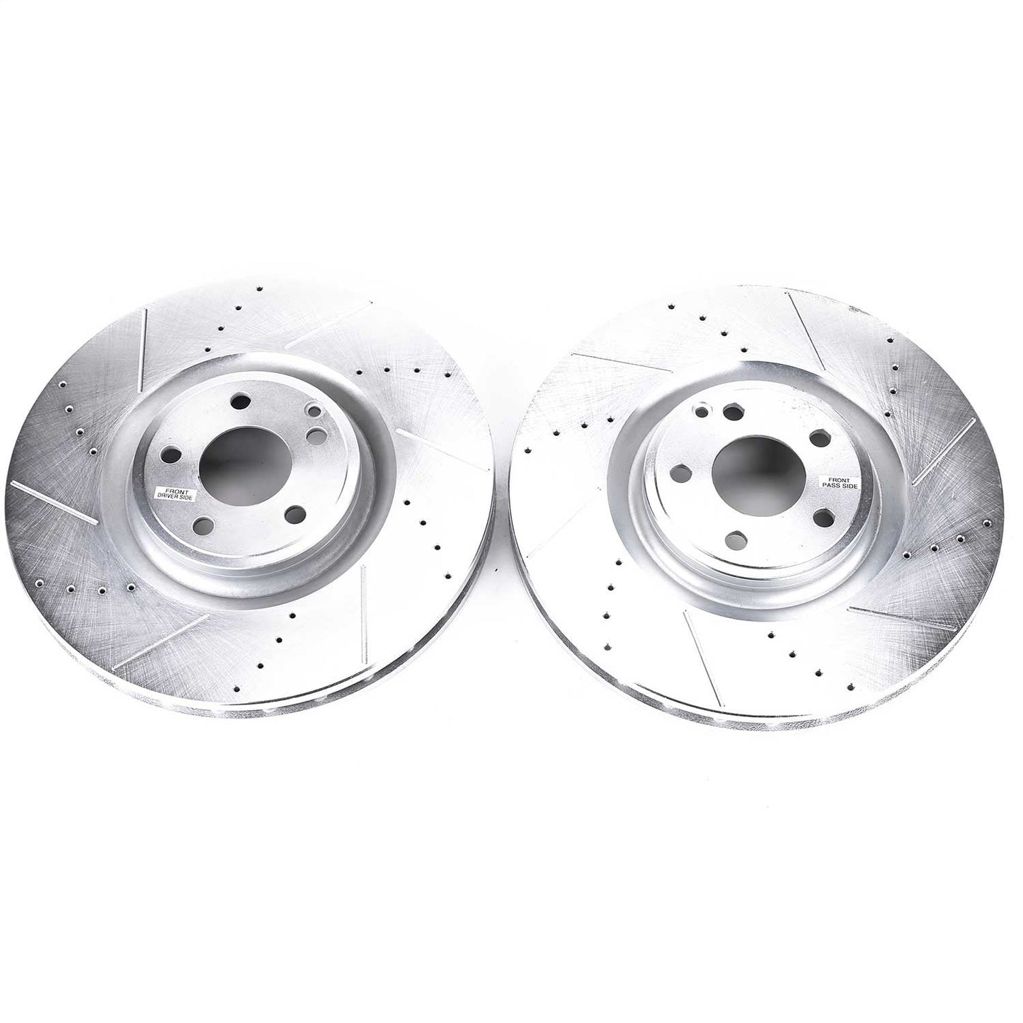 PowerStop Front Drilled & Slotted Rotor Pair | Mercedes-Benz CLS550 (12-18) (EBR1454XPR)