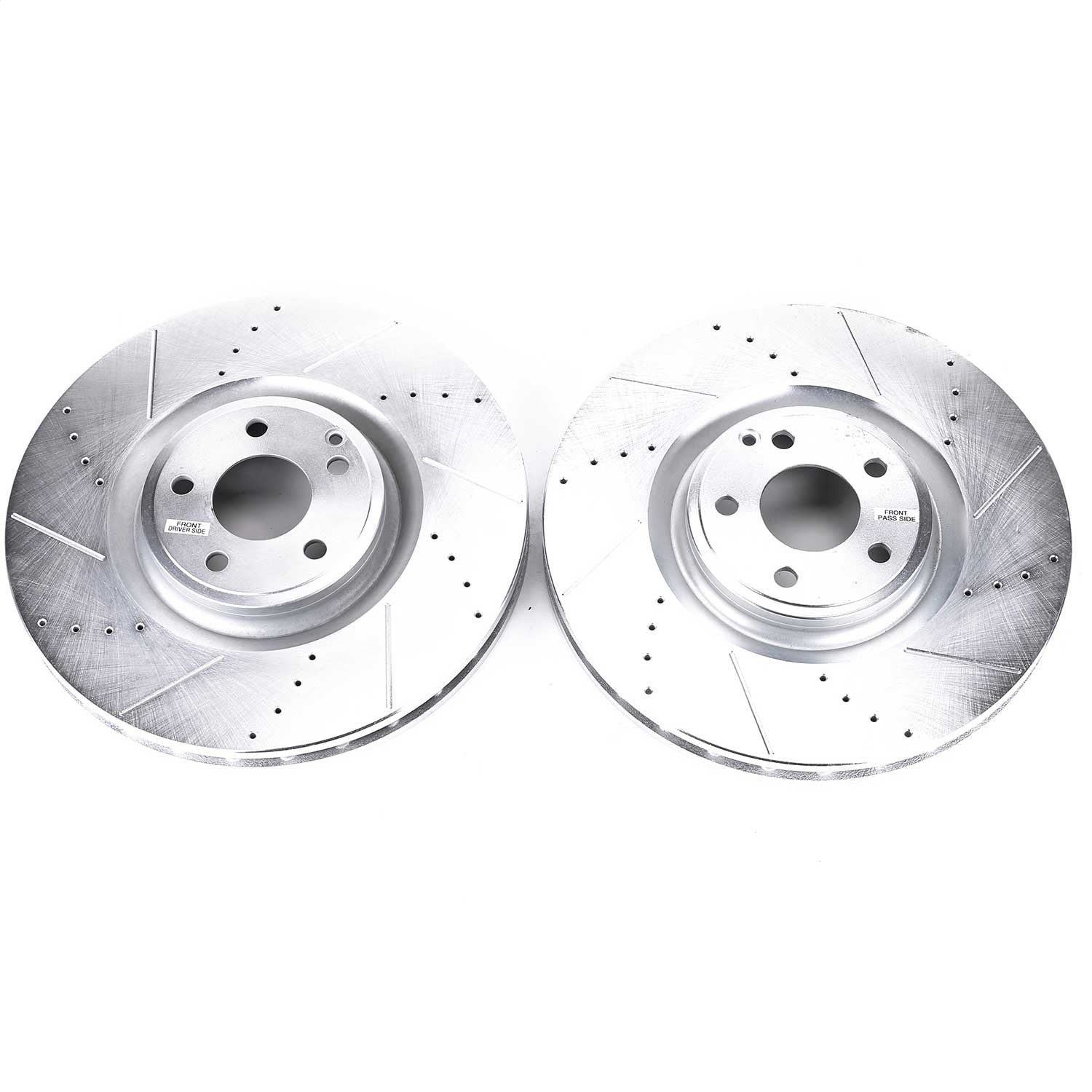 PowerStop Front Drilled & Slotted Rotor Pair | Mercedes-Benz CLS550 (12-18) (EBR1454XPR)
