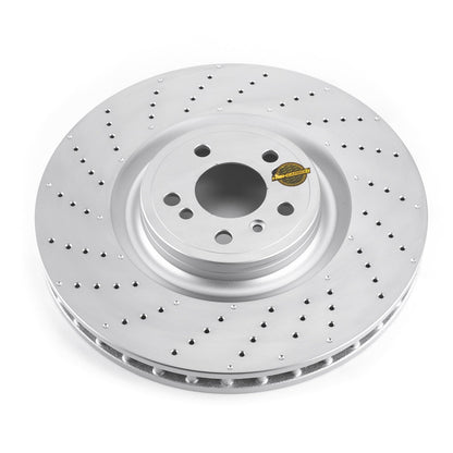 PowerStop Front Evolution High Carbon Geomet Coated Rotor | Mercedes-Benz GL350 (13-16) (EBR1461EVC)