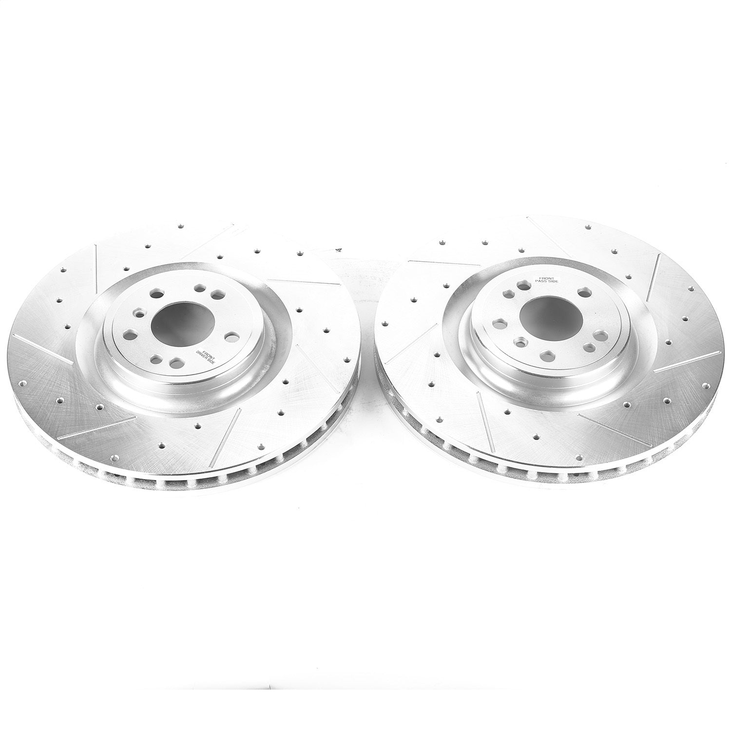 PowerStop Front Drilled & Slotted Rotor Pair | Mercedes-Benz ML63 AMG (12-15) (EBR1461XPR)
