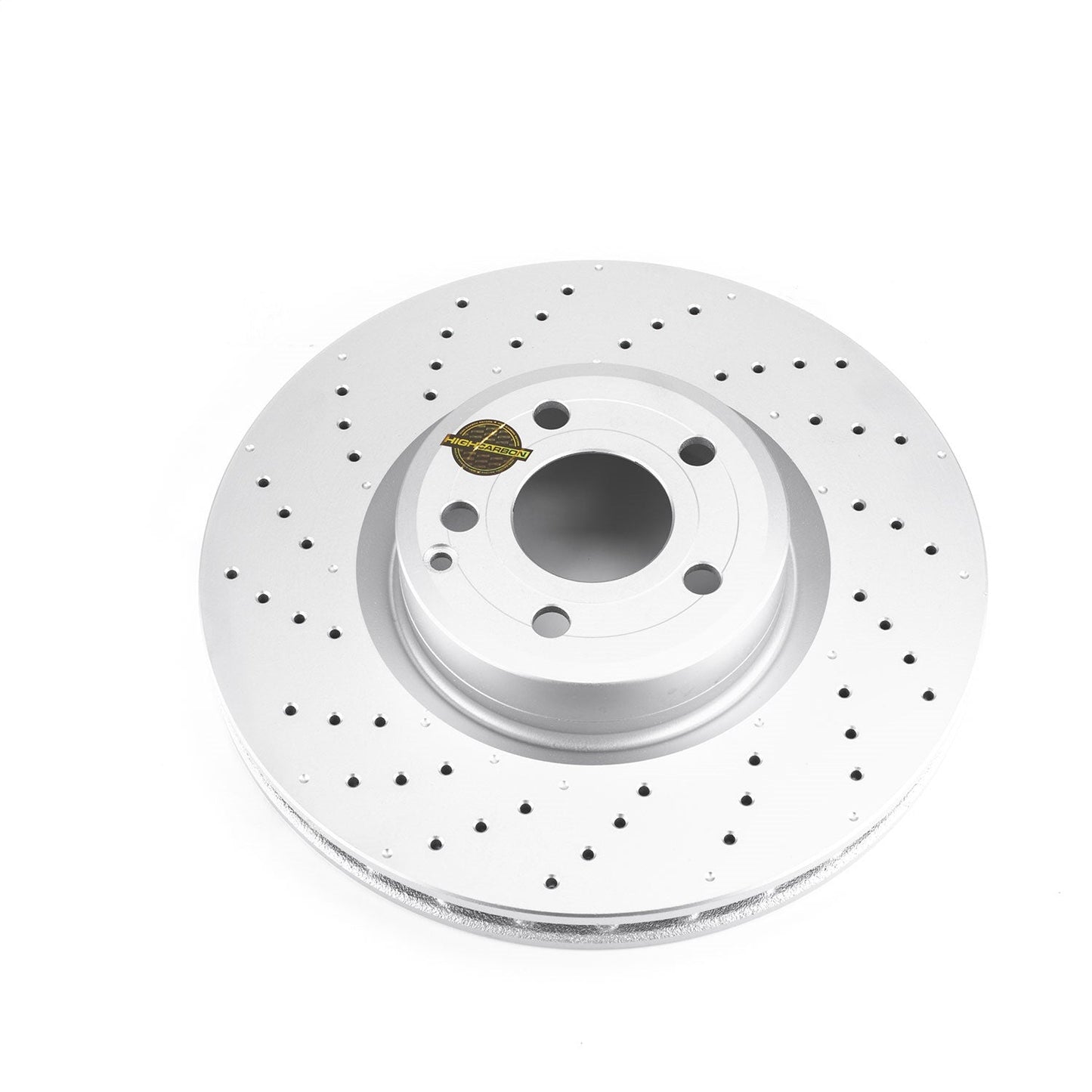 PowerStop Front Evolution High Carbon Geomet Coated Rotor | Mercedes-Benz SL400 (15-16) (EBR1469EVC)