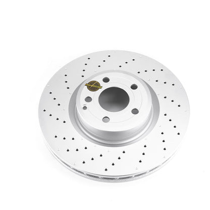 PowerStop Front Evolution High Carbon Geomet Coated Rotor | Mercedes-Benz SL400 (15-16) (EBR1469EVC)