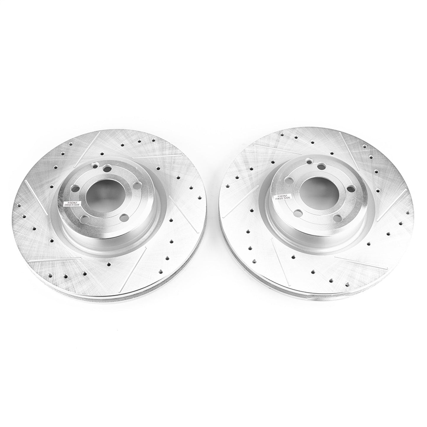 PowerStop Drilled & Slotted Front Rotors | Mercedes-Benz SL400 (15-16) (EBR1469XPR)