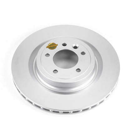 PowerStop Rear Evolution High Carbon Geomet Coated Rotor | Land Rover Discovery (17) (EBR1496EVC)