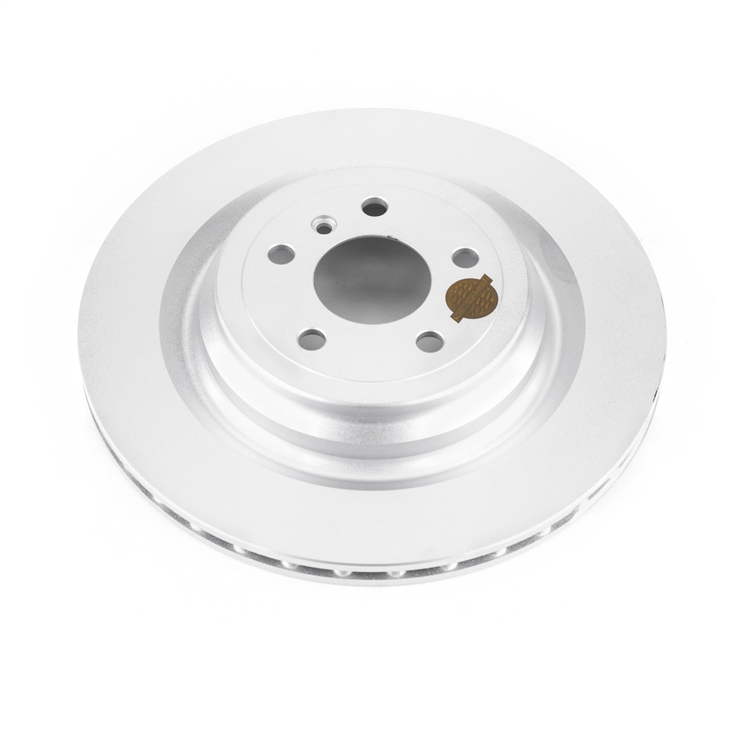 PowerStop Rear Evolution High Carbon Geomet Coated Rotor | Mercedes-Benz GL350 (13-16) (EBR1600EVC)