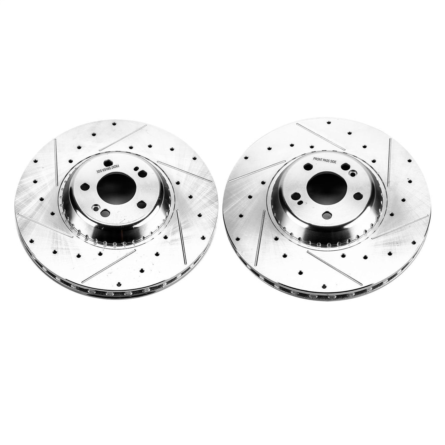 PowerStop Front Drilled & Slotted Rotor Pair | Mercedes-Benz S560 (18-21) (EBR1601XPR)