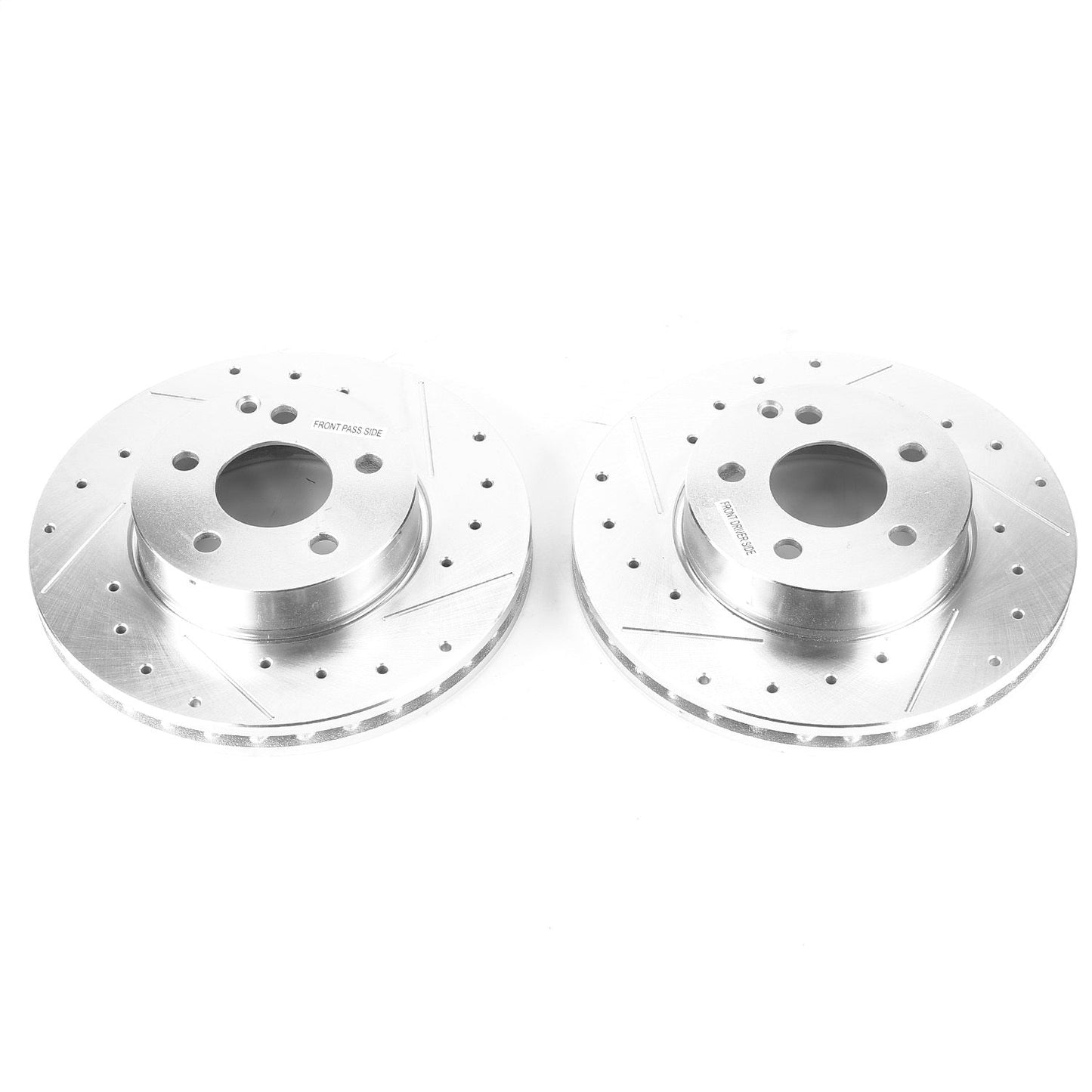 PowerStop Drilled & Slotted Front Rotors | Mercedes-Benz C250 (15-16) (EBR1626XPR)