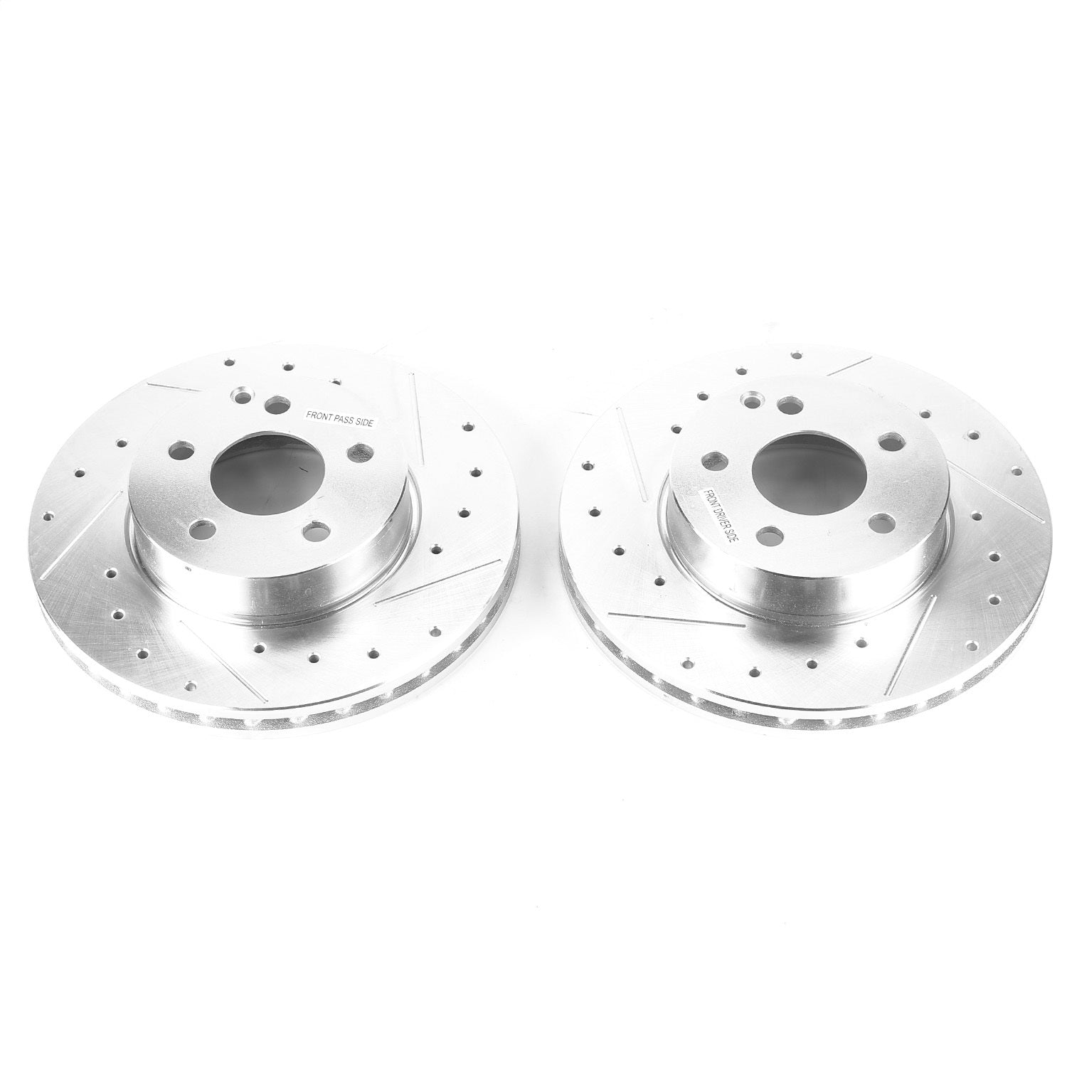 PowerStop Drilled & Slotted Front Rotors | Mercedes-Benz C250 (15-16) (EBR1626XPR)