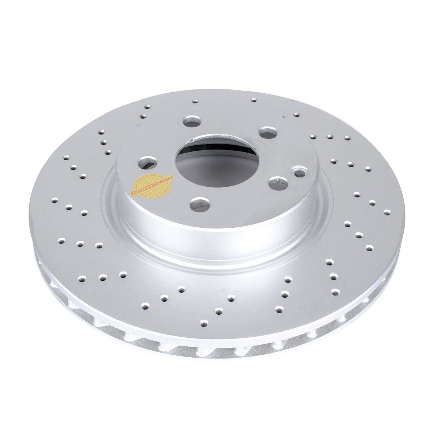 PowerStop Front Evolution High Carbon Geomet Coated Rotor | Mercedes-Benz E500 (04-06) (EBR1629EVC)
