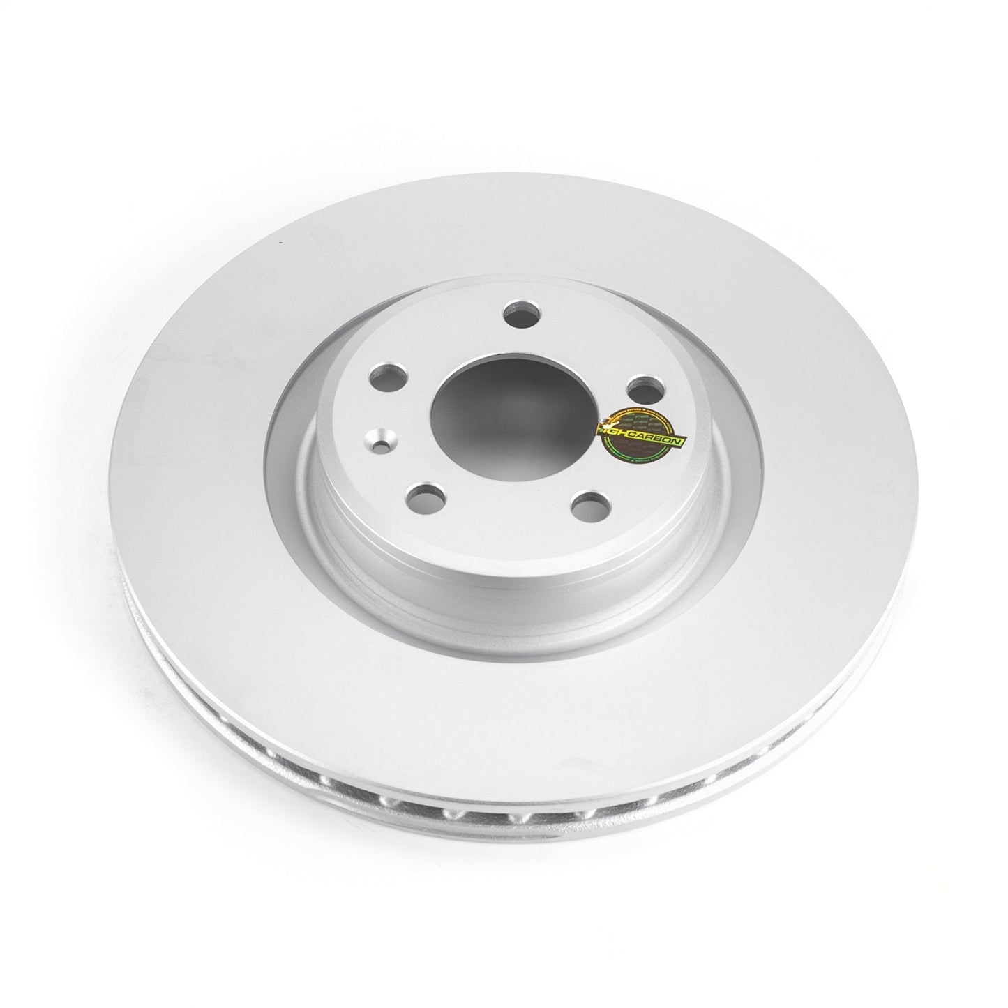 PowerStop Evolution High Carbon Geomet Coated Front Rotor | Audi A4 (17-19) (EBR1637EVC)