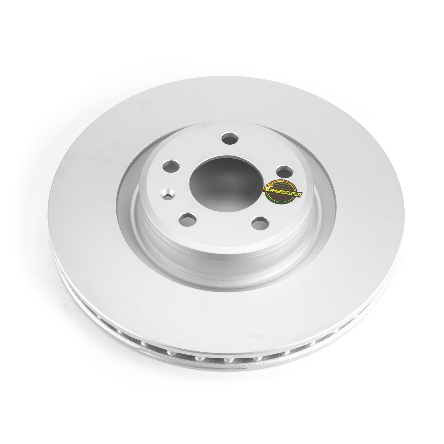 PowerStop Evolution High Carbon Geomet Coated Front Rotor | Audi A4 (17-19) (EBR1637EVC)