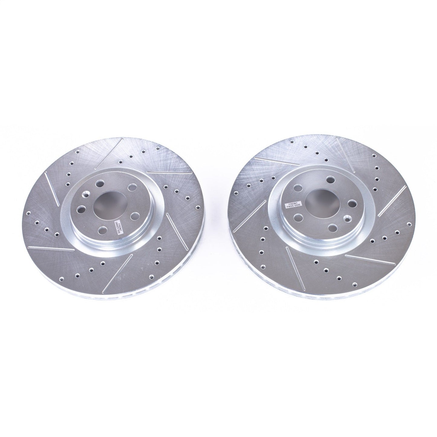 PowerStop Front Evolution Drilled & Slotted Rotors | Volvo S90 (16-18) (EBR1642XPR)