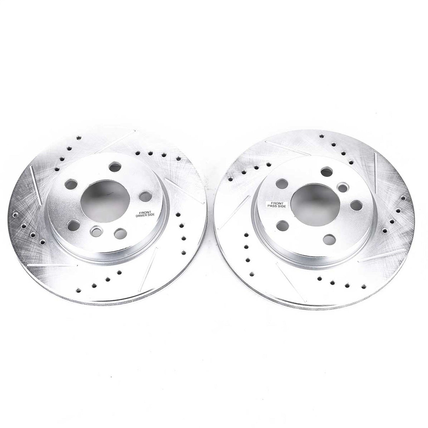 PowerStop Front Evolution Drilled & Slotted Rotors - Pair | Mini Cooper (14-19) (EBR1646XPR)