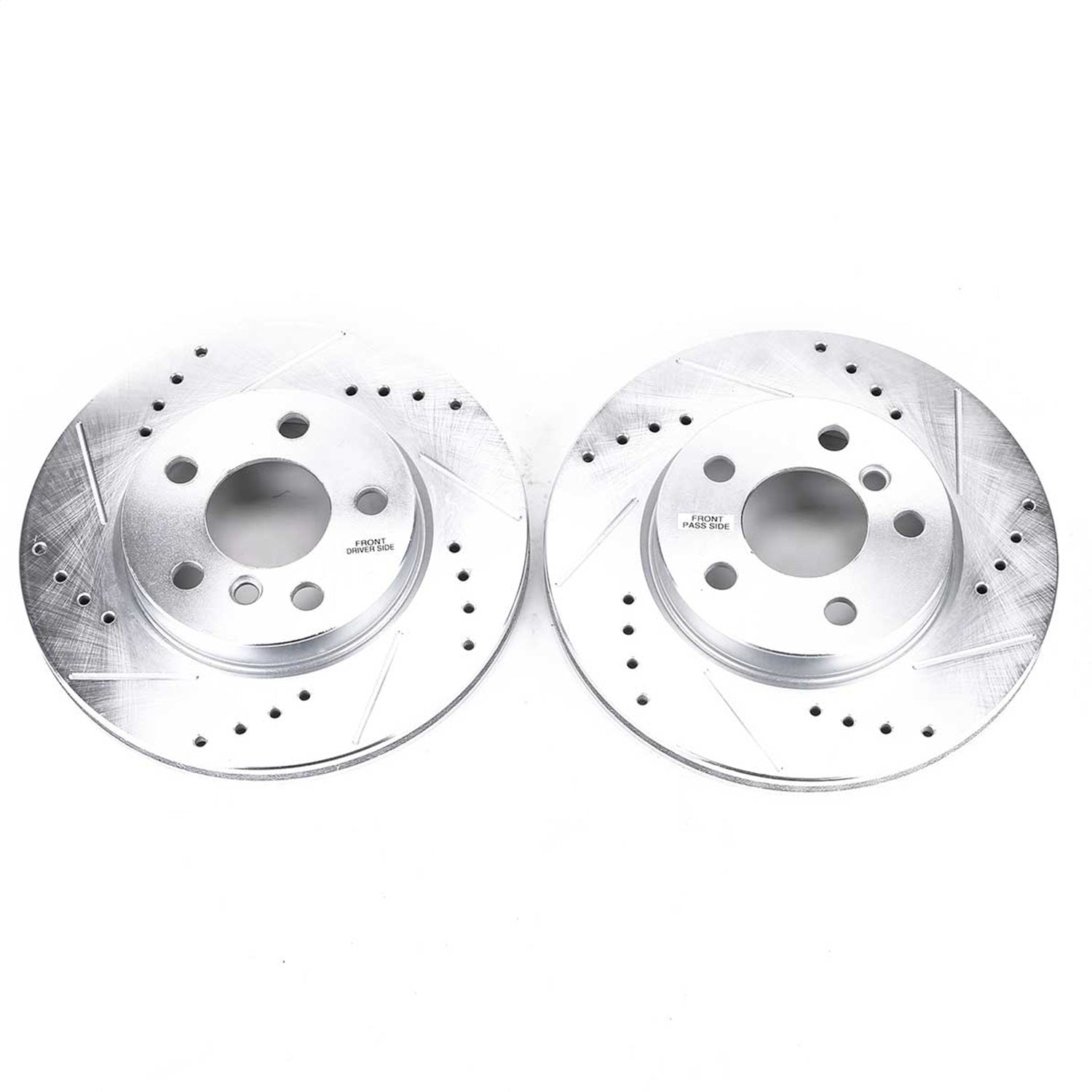 PowerStop Front Evolution Drilled & Slotted Rotors - Pair | Mini Cooper (14-19) (EBR1646XPR)