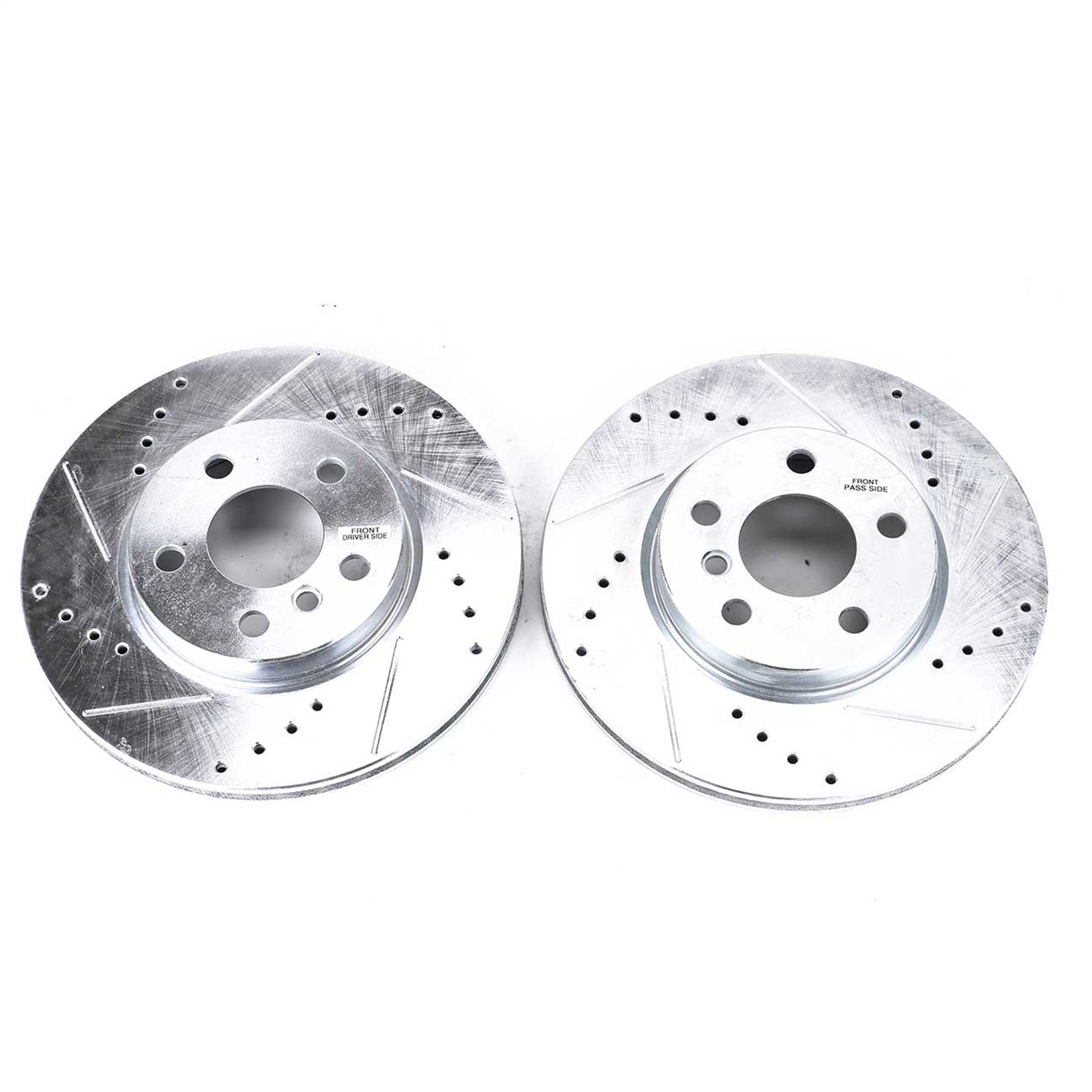 PowerStop Drilled & Slotted Front Rotors - Pair | Mini Cooper (14) (EBR1647XPR)