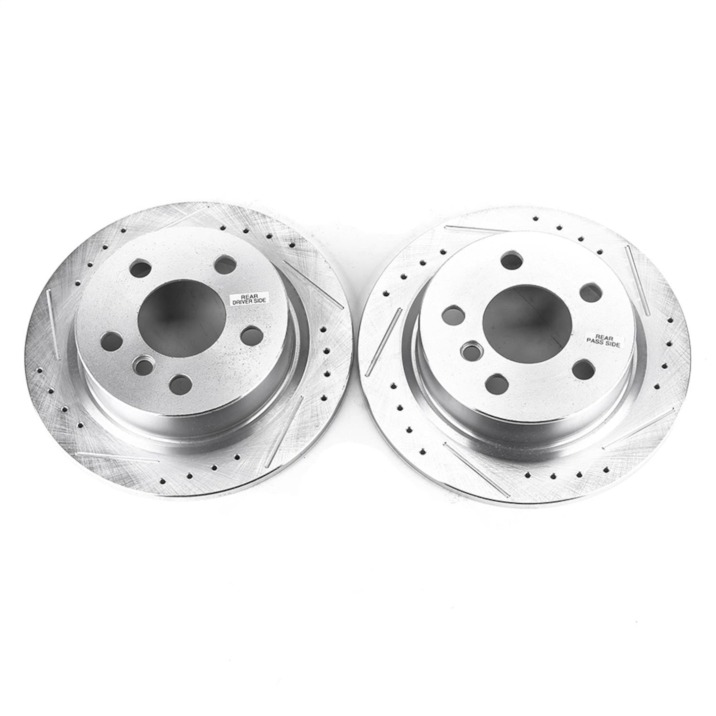 PowerStop Drilled & Slotted Rear Rotors | Mini Cooper (14-19) (EBR1648XPR)