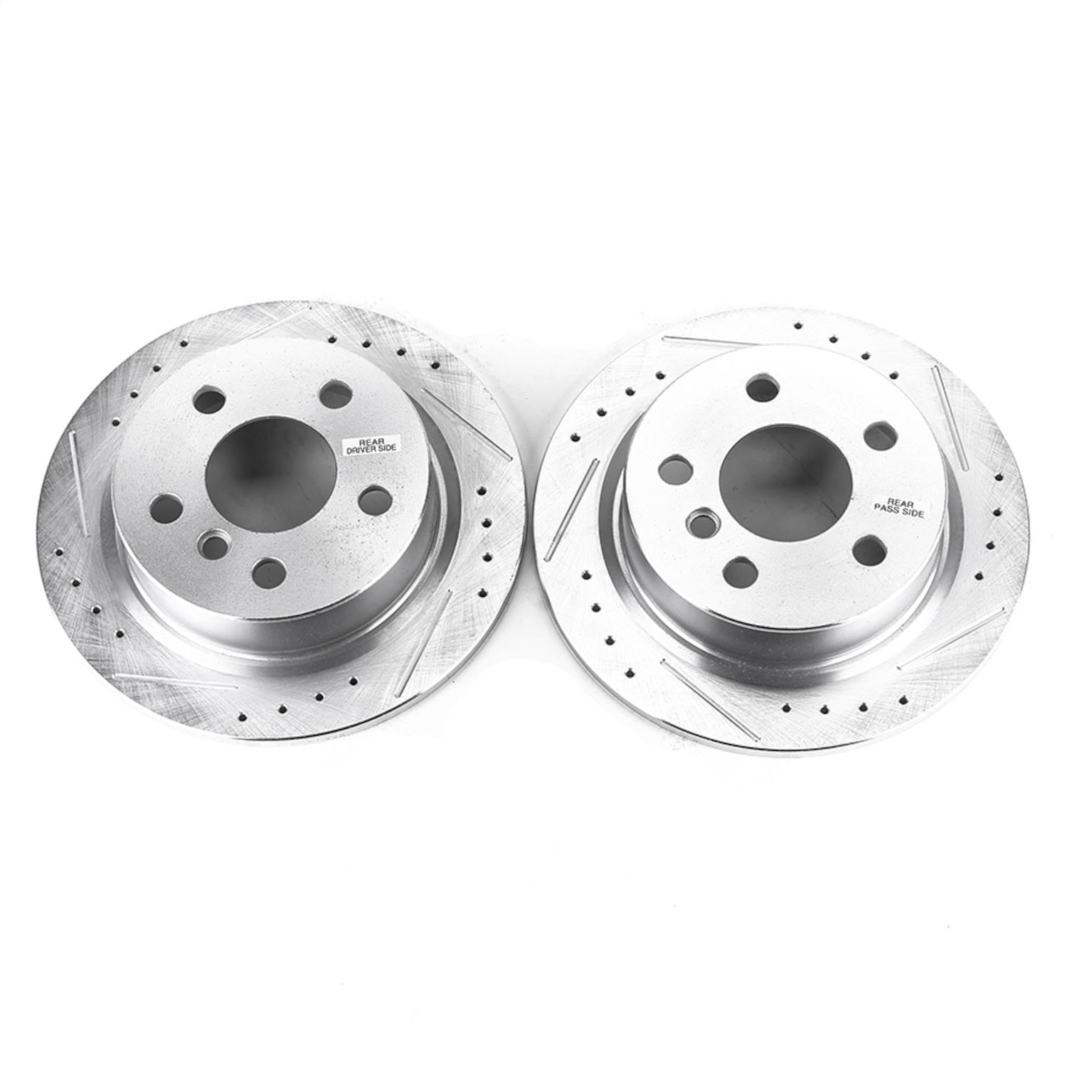 PowerStop Drilled & Slotted Rear Rotors | Mini Cooper (14-19) (EBR1648XPR)