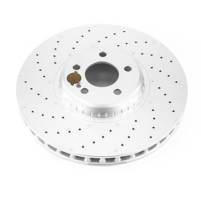 PowerStop Front Evolution High Carbon Geomet Coated Rotor | Mercedes-Benz C43 AMG (17-18) (EBR1649EVC)