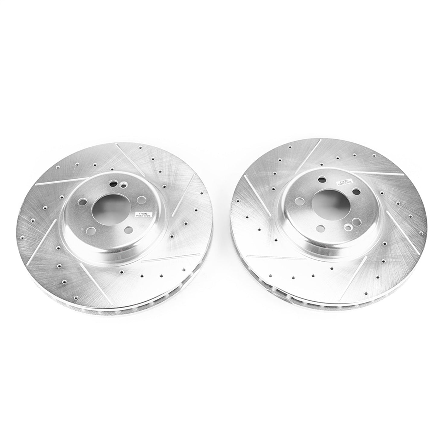 PowerStop Drilled & Slotted Front Evolution Rotors | Mercedes-Benz C43 AMG (17-18) (EBR1649XPR)