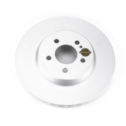 PowerStop Rear Evolution High Carbon Geomet Coated Rotor | Mercedes-Benz C43 AMG (17-18) (EBR1650EVC)
