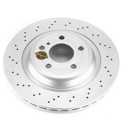 PowerStop Rear Evolution High Carbon Geomet Coated Rotor | Mercedes-Benz SL400 (15-16) (EBR1651EVC)