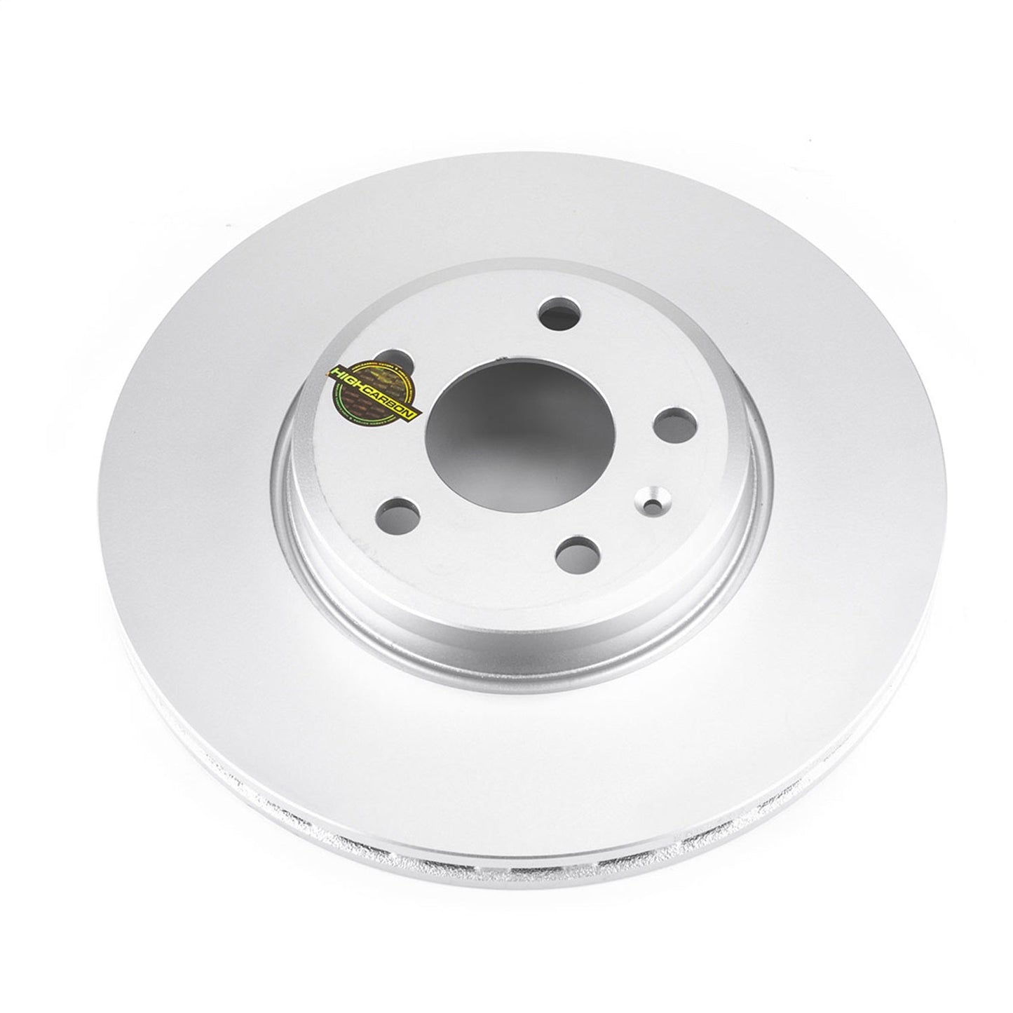 PowerStop Evolution High Carbon Geomet Coated Front Rotor | Audi A4 (17-19) (EBR1652EVC)