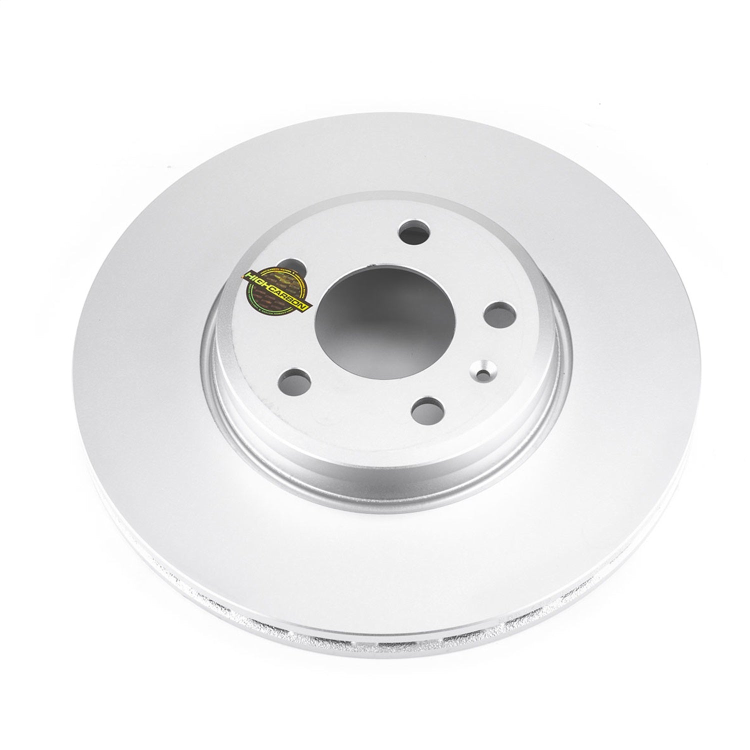 PowerStop Evolution High Carbon Geomet Coated Front Rotor | Audi A4 (17-19) (EBR1652EVC)