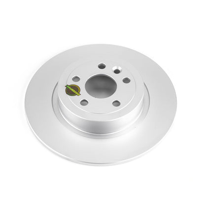 PowerStop 16-18 Rear Evolution High Carbon Geomet Coated Rotor | Land Rover Range Rover Evoque (16-18) (EBR1654EVC)