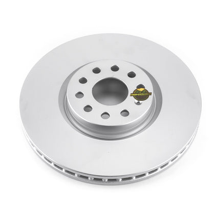PowerStop Evolution High Carbon Geomet Coated Front Rotor | Volkswagen Atlas (18) (EBR1662EVC)