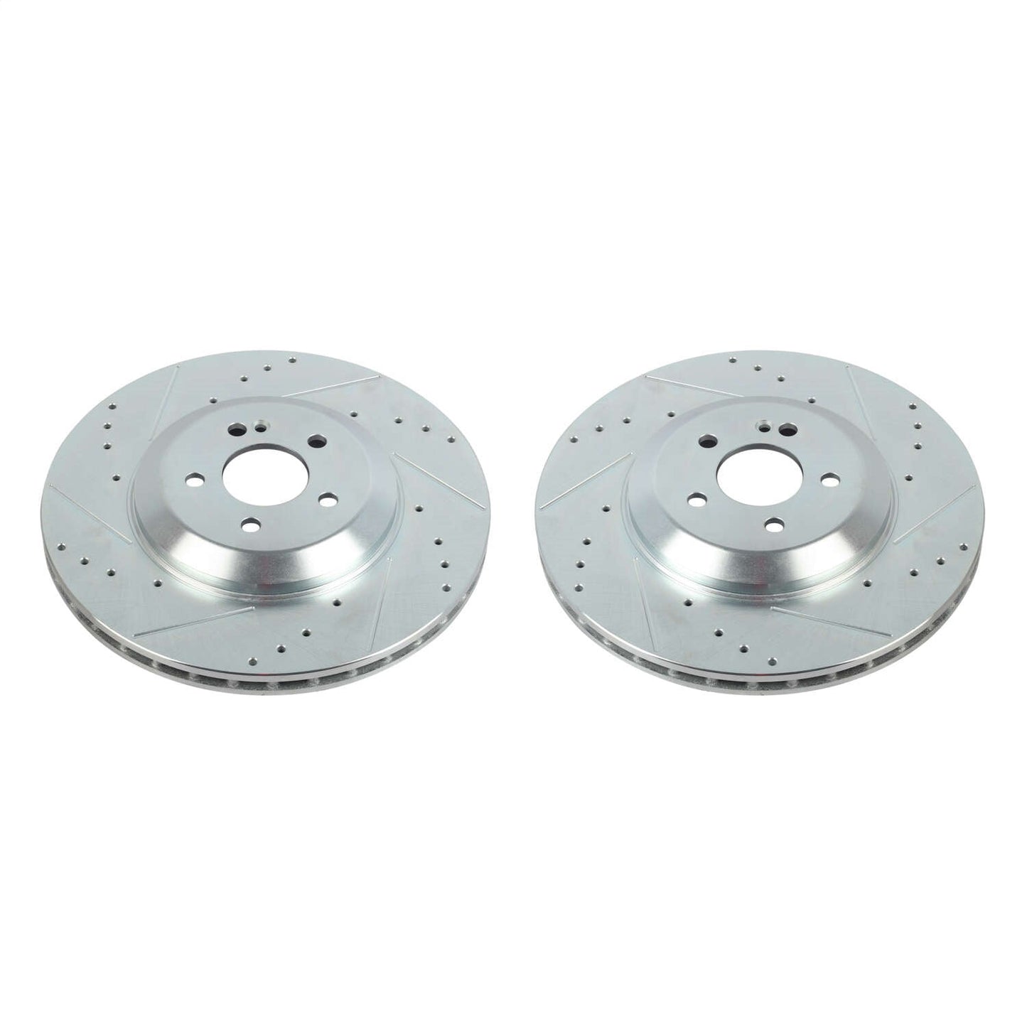 PowerStop Rear Evolution Drilled & Slotted Rotors - Pair | Mercedes-Benz CLS450 (19-20) (EBR1681XPR)