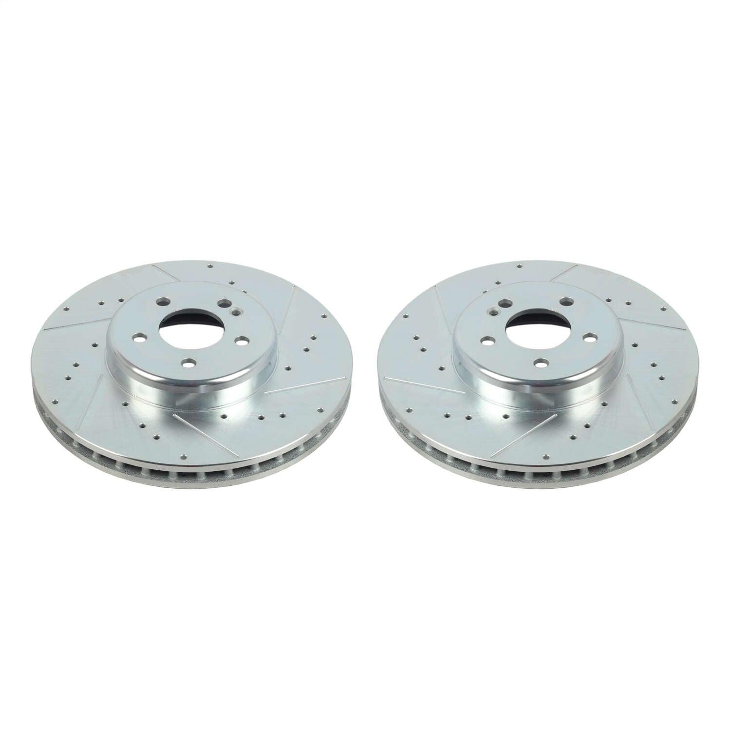 PowerStop Drilled & Slotted Front Rotors | Mercedes-Benz GLC300 (16-20) (EBR1682XPR)