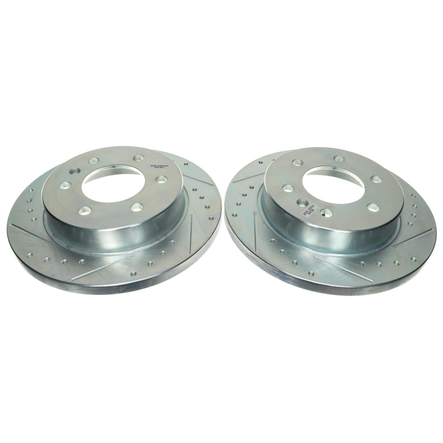 PowerStop Drilled & Slotted Rear Rotor (Pair) | Mercedes-Benz Sprinter 2500 (19-21) (EBR1822XPR)