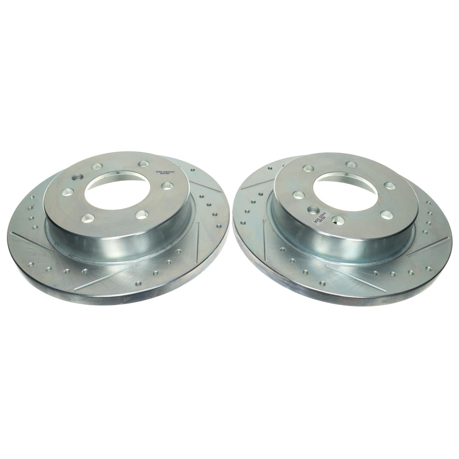 PowerStop Drilled & Slotted Rear Rotor (Pair) | Mercedes-Benz Sprinter 2500 (19-21) (EBR1822XPR)