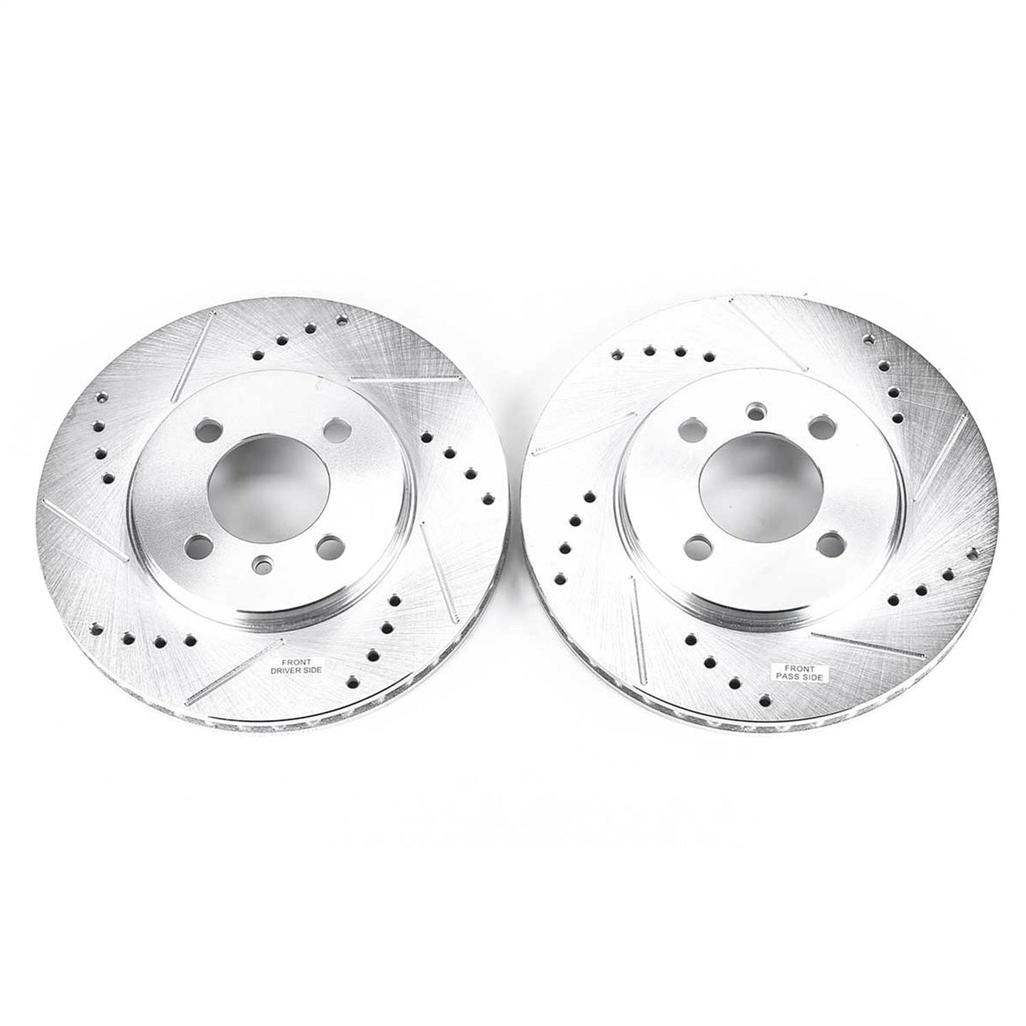 PowerStop Drilled & Slotted Front Rotors | BMW 318i (1991) (EBR219XPR)