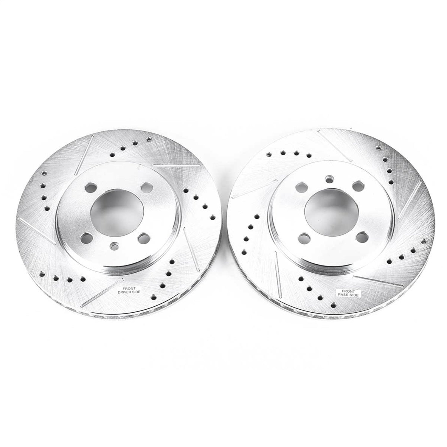 PowerStop Drilled & Slotted Front Rotors | BMW 318i (1991) (EBR219XPR)