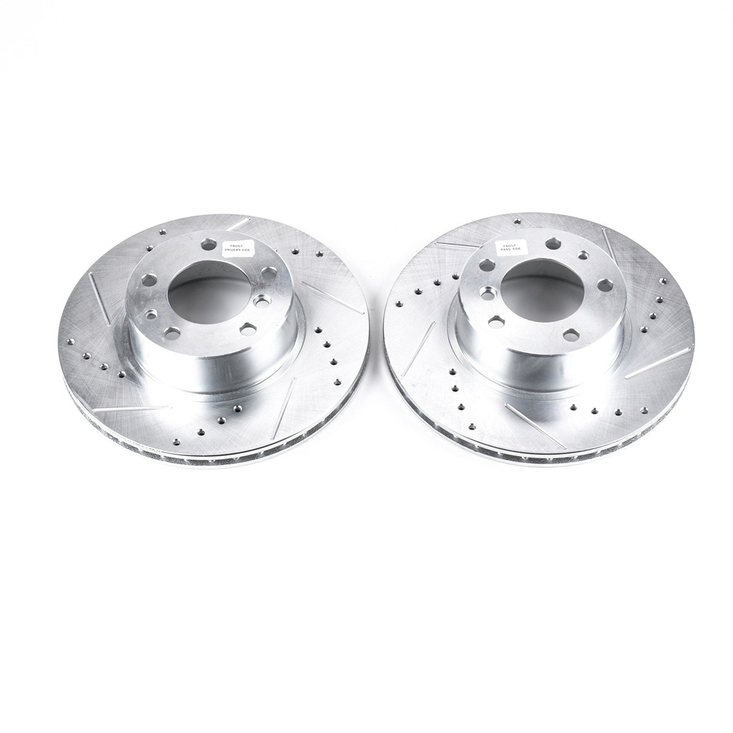 PowerStop Drilled & Slotted Front Rotors | BMW 525i (89-95) (EBR288XPR)