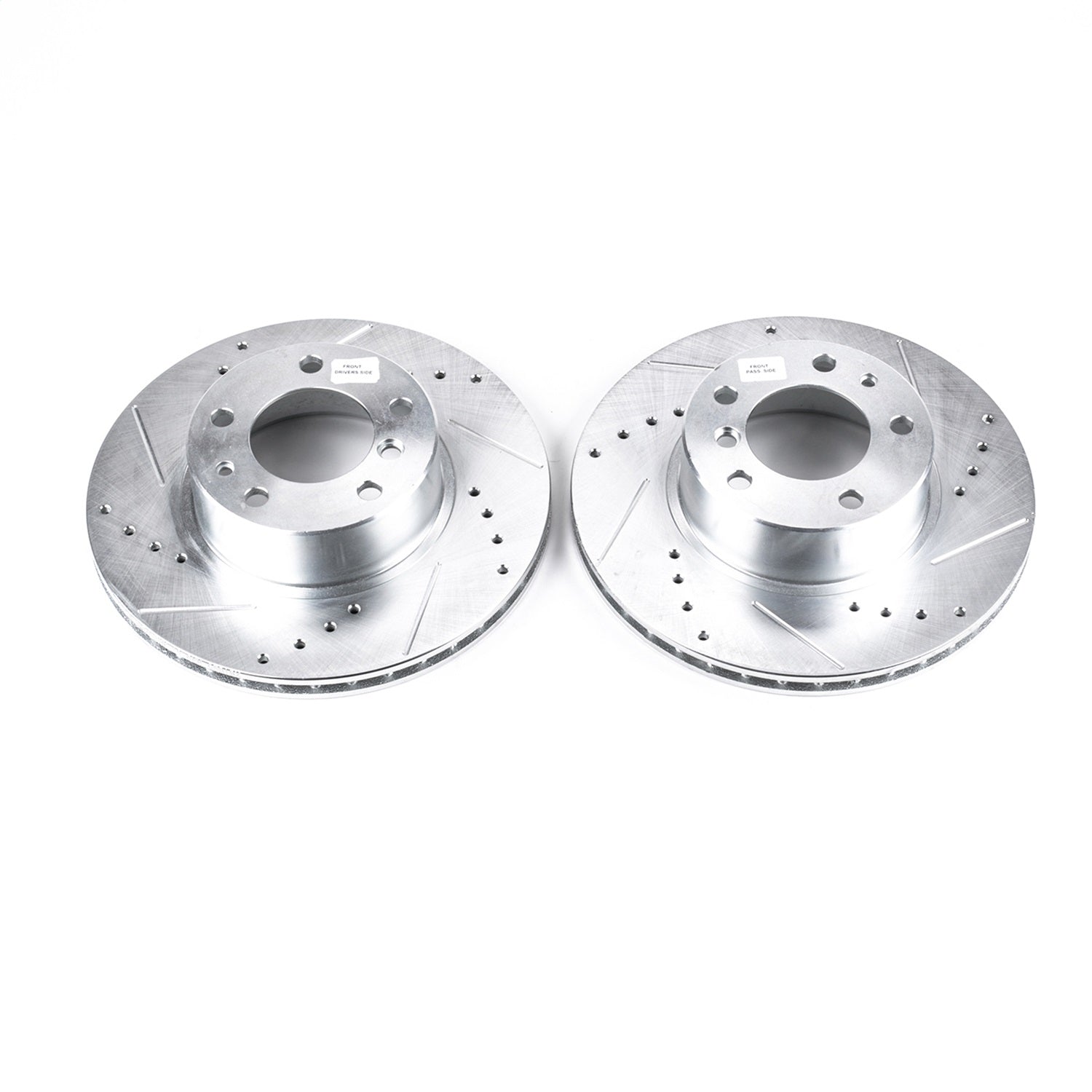 PowerStop Drilled & Slotted Front Rotors | BMW 525i (89-95) (EBR288XPR)