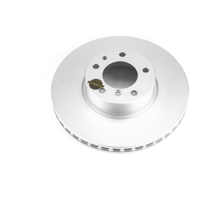 PowerStop Front Evolution High Carbon Geomet Coated Rotor | BMW 540i (97-00) (EBR421EVC)