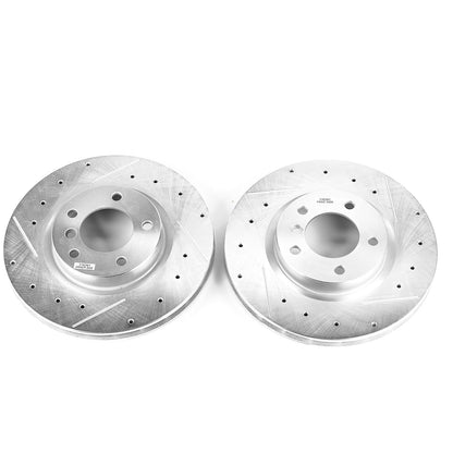 PowerStop Drilled & Slotted Front Rotors | BMW M3 (95-99) (EBR466XPR)