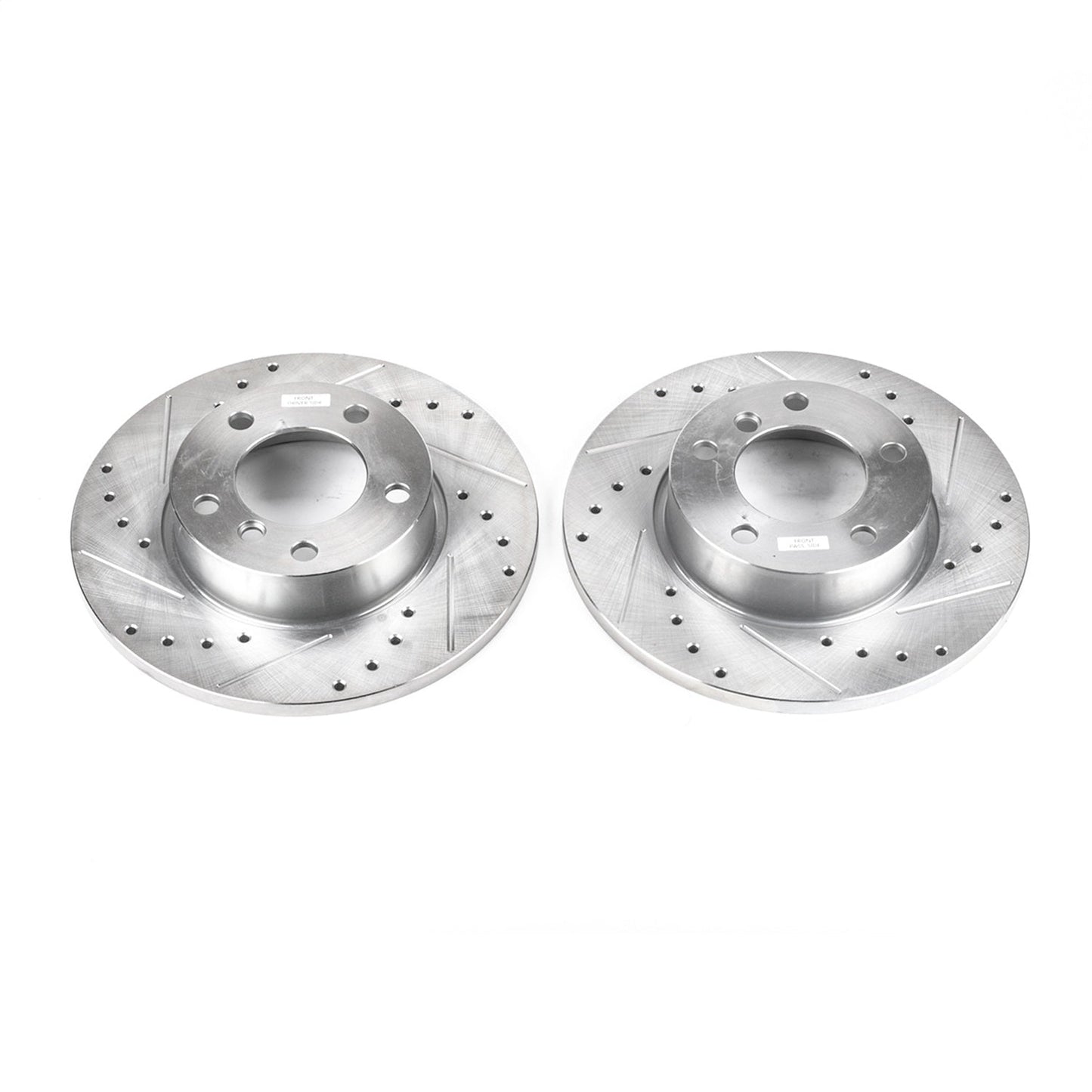 PowerStop Drilled & Slotted Front Rotors | BMW 318ti (95-99) (EBR473XPR)