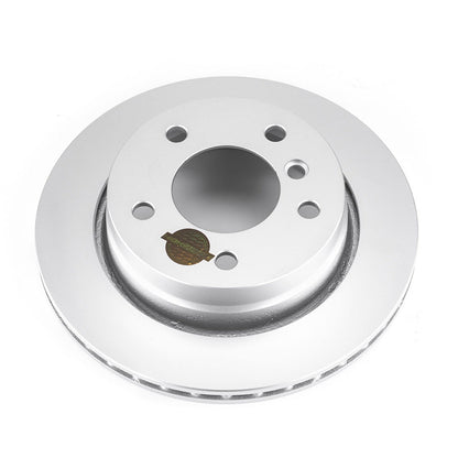 PowerStop Rear Evolution High Carbon Geomet Coated Rotor | BMW 323Ci (00-06) (EBR488EVC)