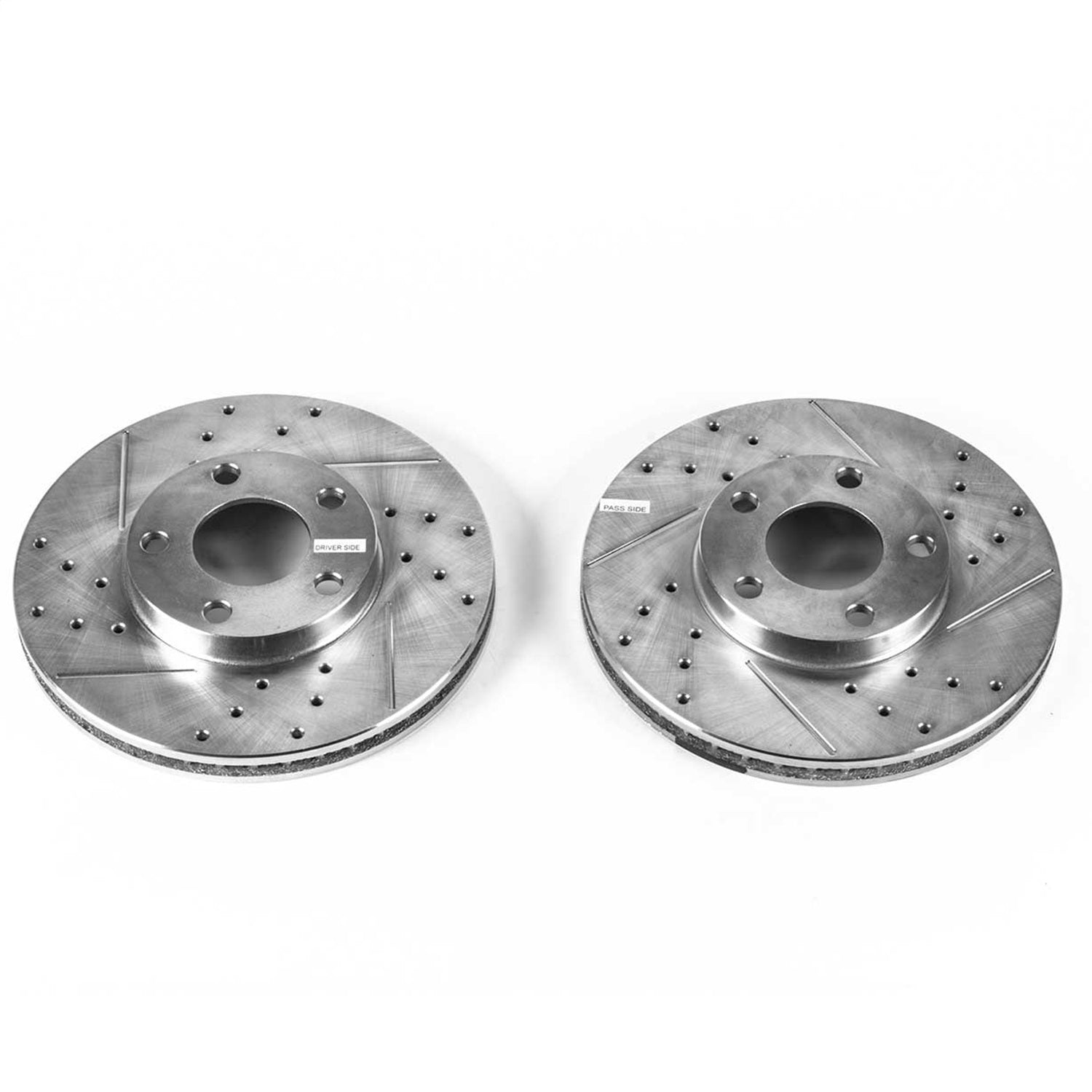 PowerStop Drilled & Slotted Front Rotor Pair | Volkswagen Passat (98) (EBR616XPR)