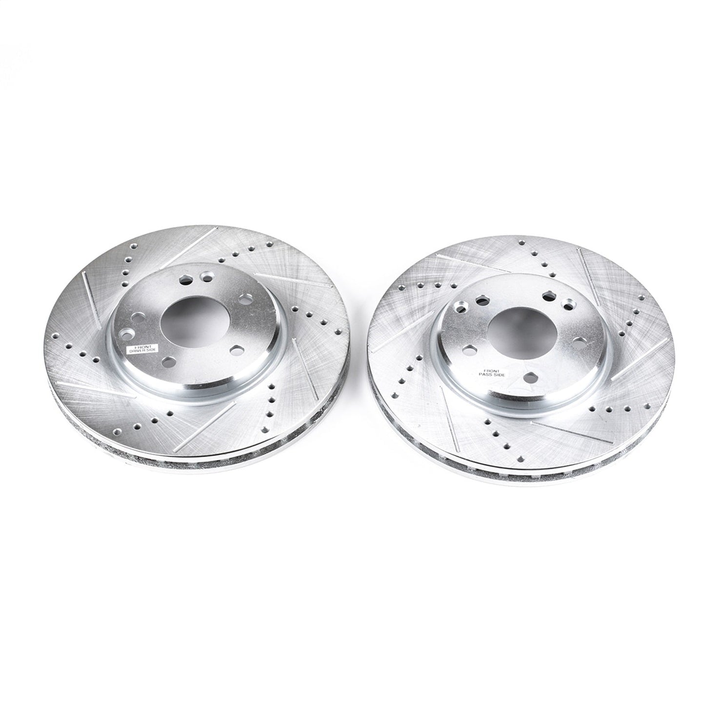 PowerStop Front Evolution Drilled & Slotted Rotors - Pair | Chrysler Crossfire (04-08) (EBR625XPR)