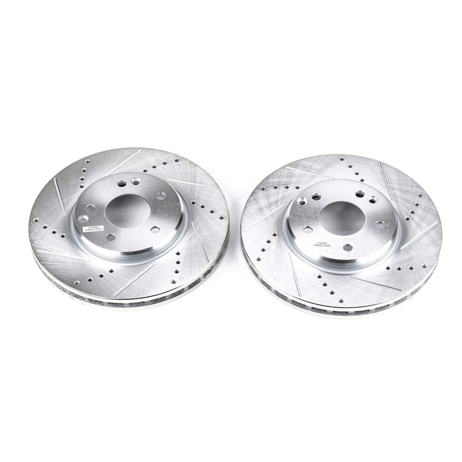 PowerStop Front Evolution Drilled & Slotted Rotors - Pair | Chrysler Crossfire (04-08) (EBR625XPR)