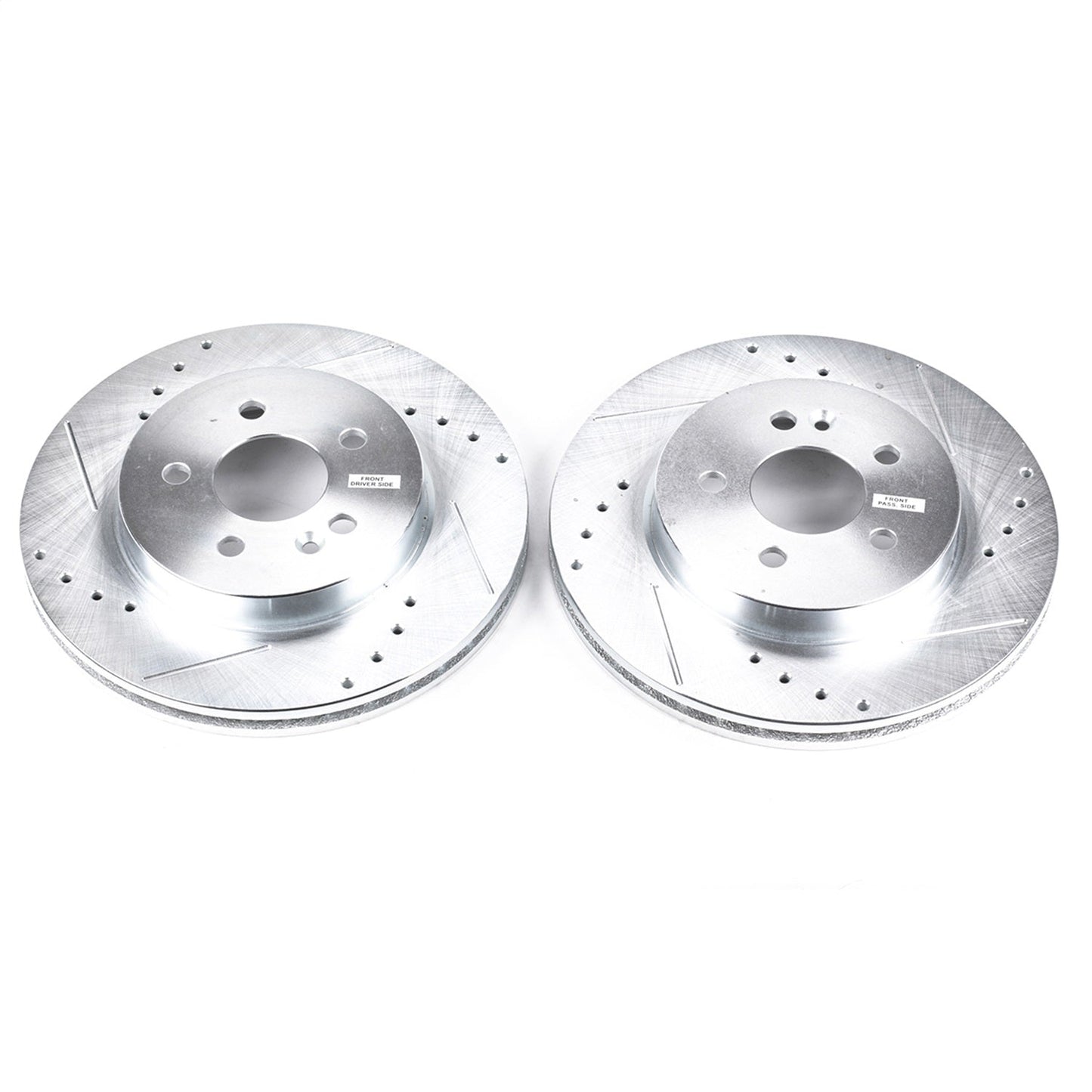 PowerStop Front Evolution Drilled & Slotted Rotors - Pair | Mercedes-Benz ML320 (98-03) (EBR626XPR)