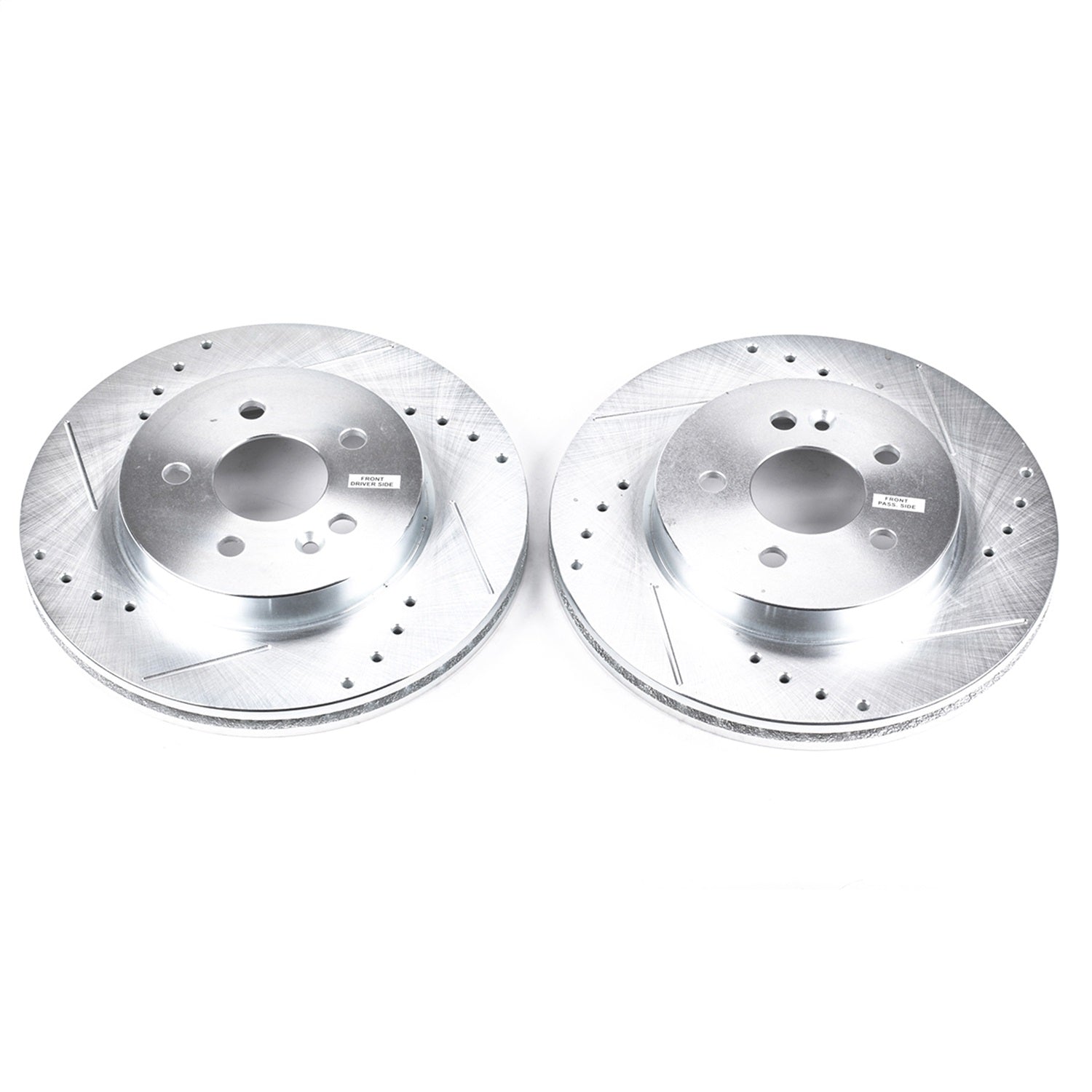 PowerStop Front Evolution Drilled & Slotted Rotors - Pair | Mercedes-Benz ML320 (98-03) (EBR626XPR)
