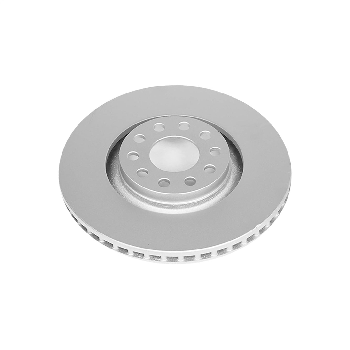 PowerStop Evolution High Carbon Geomet Coated Front Rotor | Audi A4 (06-09) (EBR637EVC)