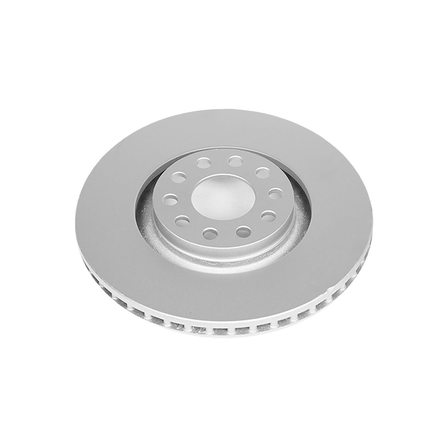 PowerStop Evolution High Carbon Geomet Coated Front Rotor | Audi A4 (06-09) (EBR637EVC)